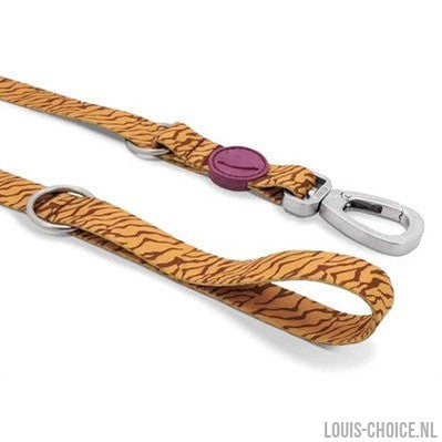 Morso Hondenriem Verstelbaar Gerecycled Jungle Drum Oranje-MORSO-Louis Choice