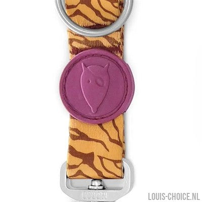 Morso Hondenriem Verstelbaar Gerecycled Jungle Drum Oranje-MORSO-Louis Choice