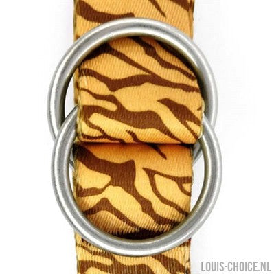 Morso Hondenriem Verstelbaar Gerecycled Jungle Drum Oranje-MORSO-Louis Choice