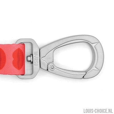 Morso Hondenriem Verstelbaar Gerecycled Lipstick Roze-MORSO-Louis Choice