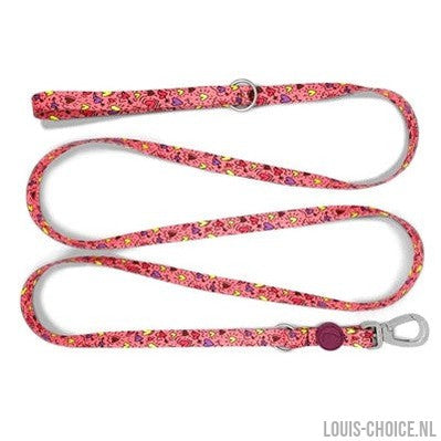 Morso Hondenriem Verstelbaar Gerecycled Pink Think Roze-MORSO-Louis Choice