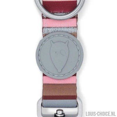 Morso Hondenriem Verstelbaar Gerecycled Skyline Rood / Roze-MORSO-Louis Choice