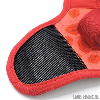 Morso Hondentuig Body Mesh Gerecycled Lipstick Roze-MORSO-Louis Choice