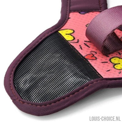 Morso Hondentuig Body Mesh Gerecycled Pink Think Roze-MORSO-Louis Choice