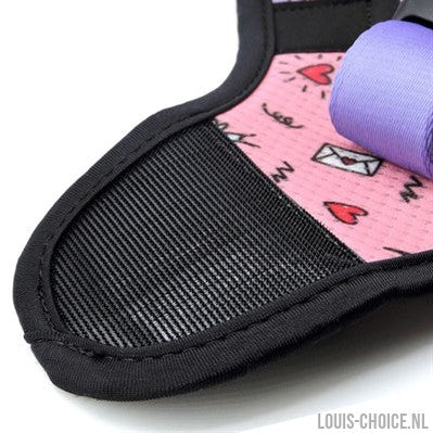 Morso Hondentuig Body Mesh Gerecycled Sweet Tweet Roze-MORSO-Louis Choice