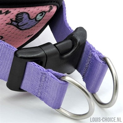 Morso Hondentuig Body Mesh Gerecycled Sweet Tweet Roze-MORSO-Louis Choice