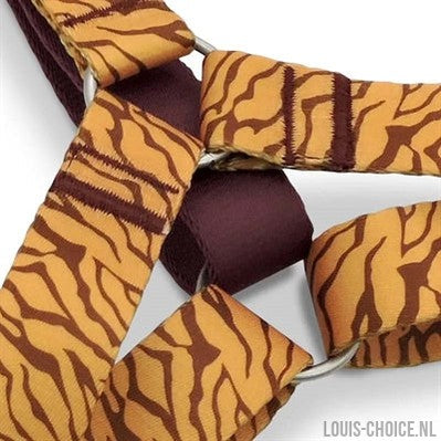 Morso Hondentuig H-Tuig Gerecycled Jungle Drum Oranje-MORSO-Louis Choice