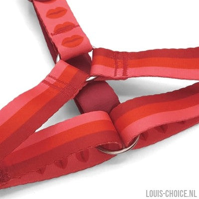 Morso Hondentuig H-Tuig Gerecycled Lipstick Roze-MORSO-Louis Choice