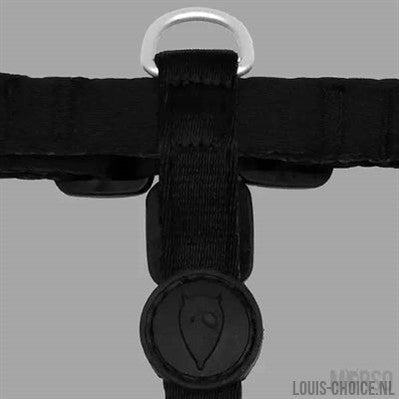 Morso Hondentuig H-Tuig Gerecycled Pureness Zwart-MORSO-Louis Choice