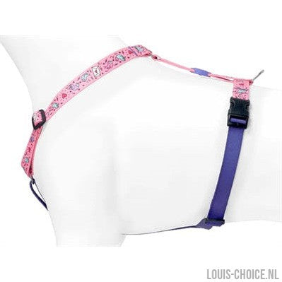 Morso Hondentuig H-Tuig Gerecycled Sweet Tweet Roze-MORSO-Louis Choice