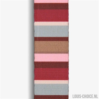 Morso Mini Hondentuig Verstelbaar Gerecycled Skyline Rood / Roze-MORSO-Louis Choice