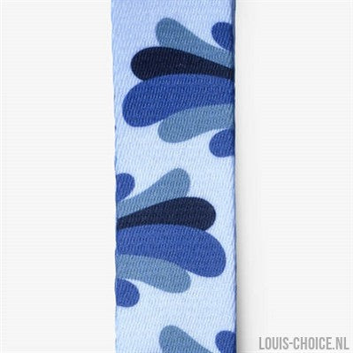 Morso Mini Hondentuig Verstelbaar Gerecycled Splash Blauw-MORSO-Louis Choice