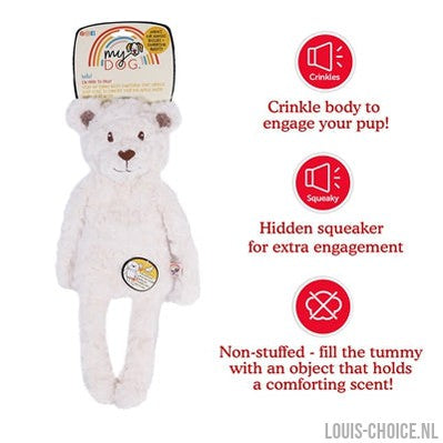 My Dog Beer Pluche Creme-MY DOG-Louis Choice