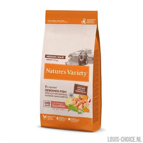Natures Variety Original Adult Medium / Maxi Salmon No Grain-NATURES VARIETY-Louis Choice