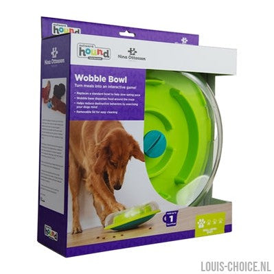 Nina Ottosson Wobble Bowl Groen-NINA OTTOSSON-Louis Choice