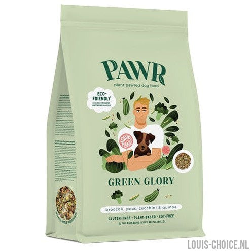 Pawr Plantaardig Vegan Green Glory Broccoli / Erwten / Courgette / Quinoa-PAWR-Louis Choice