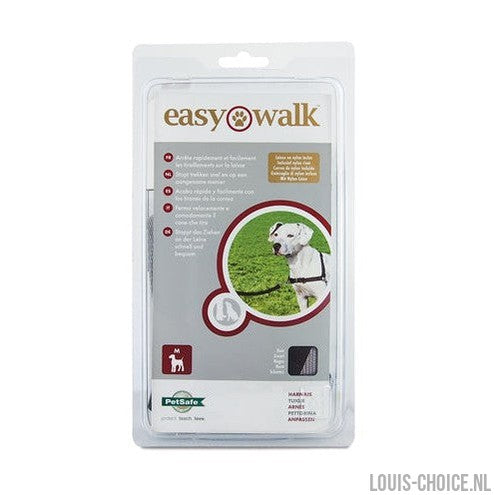 Petsafe Easy Walk Anti-Trek Tuig Zwart-PETSAFE-Louis Choice
