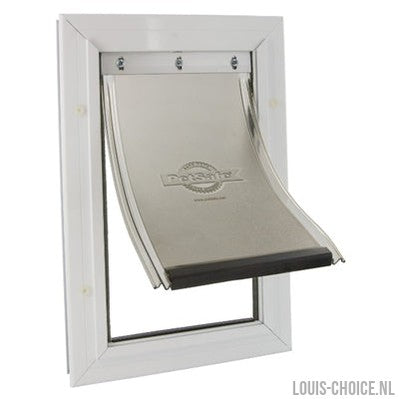 Petsafe Hondenluik Tot 100 Kg Aluminium Wit-PETSAFE-Louis Choice