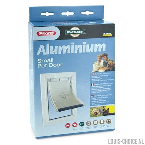 Petsafe Hondenluik Tot 7 Kg Aluminium Wit-PETSAFE-Louis Choice