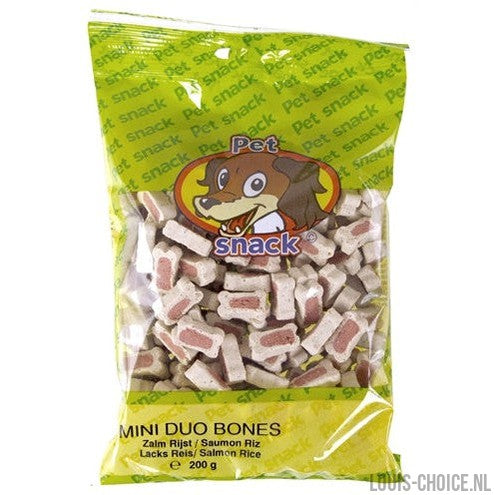 Petsnack Botjes Duo Zalm / Rijst-PETSNACK-Louis Choice