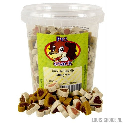 Petsnack Duo Hartjes Mix-PETSNACK-Louis Choice
