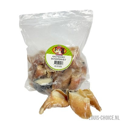 Petsnack Kalfshoeven Met Schapenvet Groot-PETSNACK-Louis Choice