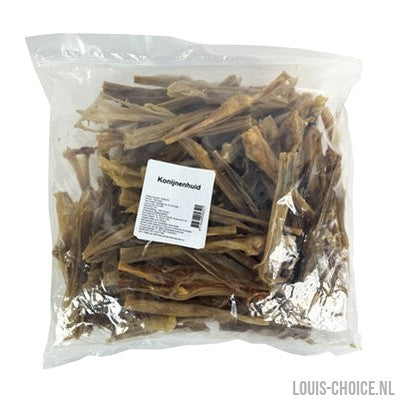 Petsnack Konijnenhuid Gezaagd-PETSNACK-Louis Choice