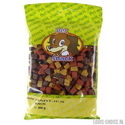 Petsnack Mini Hartjes Mix-PETSNACK-Louis Choice