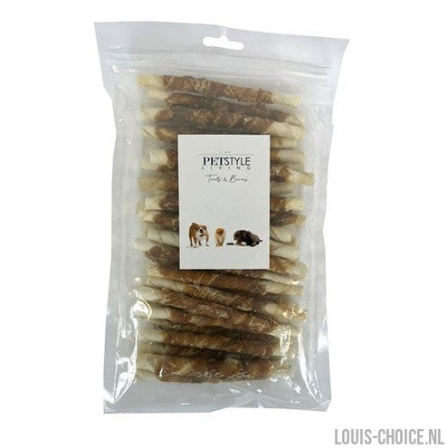 Petstyle Living Gedraaide Stick Met Eend-PETSTYLE LIVING-Louis Choice