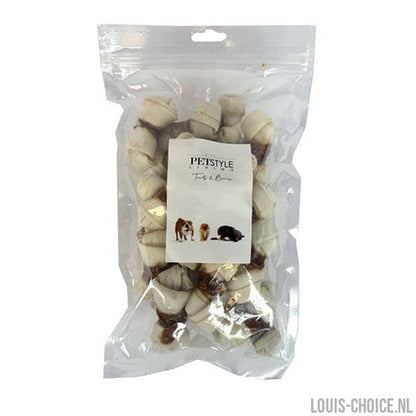Petstyle Living Geknoopt Bot Wit Met Eend-PETSTYLE LIVING-Louis Choice