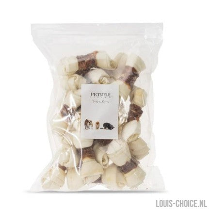 Petstyle Living Geknoopt Bot Wit Met Eend-PETSTYLE LIVING-Louis Choice