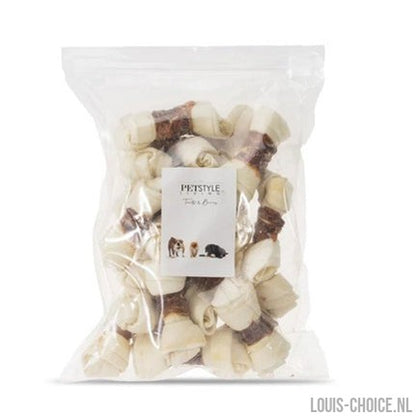 Petstyle Living Geknoopt Bot Wit Met Eend-PETSTYLE LIVING-Louis Choice
