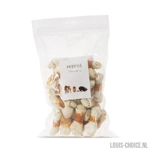 Petstyle Living Geknoopt Bot Wit Met Kip-PETSTYLE LIVING-Louis Choice