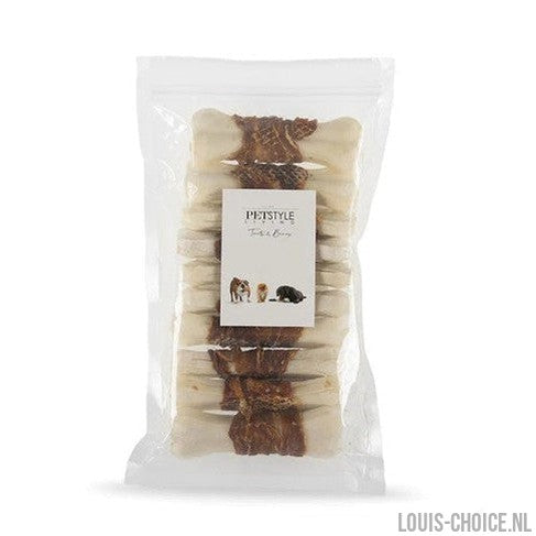 Petstyle Living Geperst Bot Wit Met Eend-PETSTYLE LIVING-Louis Choice