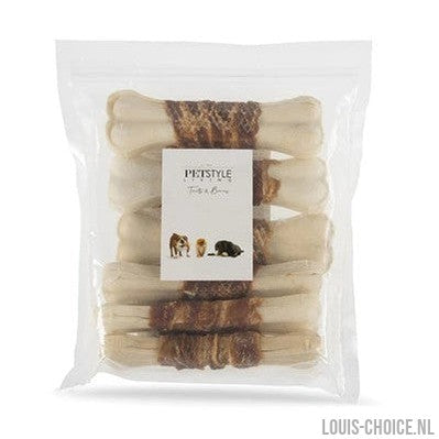 Petstyle Living Geperst Bot Wit Met Eend-PETSTYLE LIVING-Louis Choice