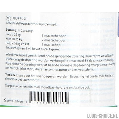 Puur Natuur Tranquil (Rust) Hond En Kat-PUUR NATUUR-Louis Choice