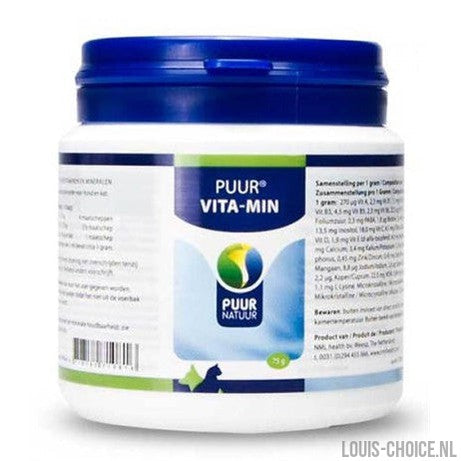 Puur Natuur Vita-Min (Vitaminen En Mineralen) Hond En Kat-PUUR NATUUR-Louis Choice