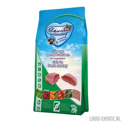 Renske Super Premium Senior Kalkoen Graanvrij Hypoallergeen-RENSKE-Louis Choice