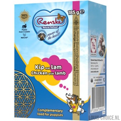 Renske Vers Bereide Maaltijd Puppy Lam / Kip-RENSKE-Louis Choice