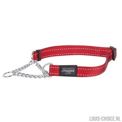 Rogz For Dogs Fanbelt Halfslip Halsband Rood-ROGZ FOR DOGS-Louis Choice