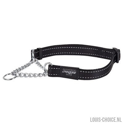 Rogz For Dogs Fanbelt Halfslip Halsband Zwart-ROGZ FOR DOGS-Louis Choice