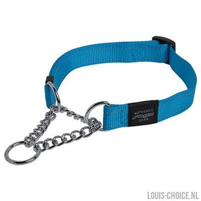 Rogz For Dogs Lumberjack Halfslip Halsband Turquoise-ROGZ FOR DOGS-Louis Choice