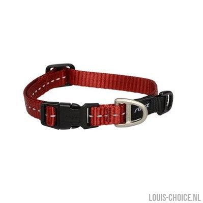 Rogz For Dogs Nitelife Halsband Rood-ROGZ FOR DOGS-Louis Choice