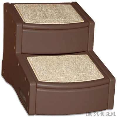Rosewood Opstapje Voor Hond Met 2 Treden Bruin-ROSEWOOD-Louis Choice