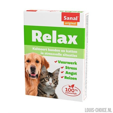 Sanal Dog / Cat Relax Kalmeringstablet-SANAL-Louis Choice