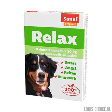 Sanal Dog Relax Kalmeringstablet Large-SANAL-Louis Choice