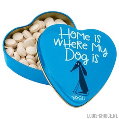 Sanal Hartenblik Home Is Where My Dog Is Snoepjes-SANAL-Louis Choice