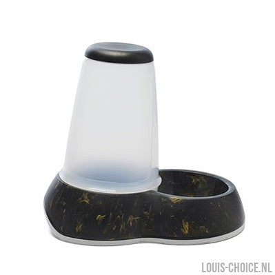 Savic Voerdispencer Loop Marble Zwart / Goud-SAVIC-Louis Choice