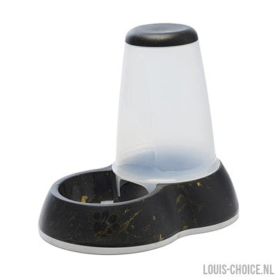 Savic Voerdispencer Loop Marble Zwart / Goud-SAVIC-Louis Choice