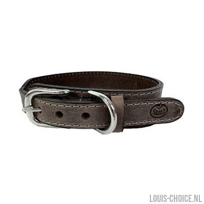 Sazzz Halsband Hond Boho Vintage Leer Bruin-SAZZZ-Louis Choice
